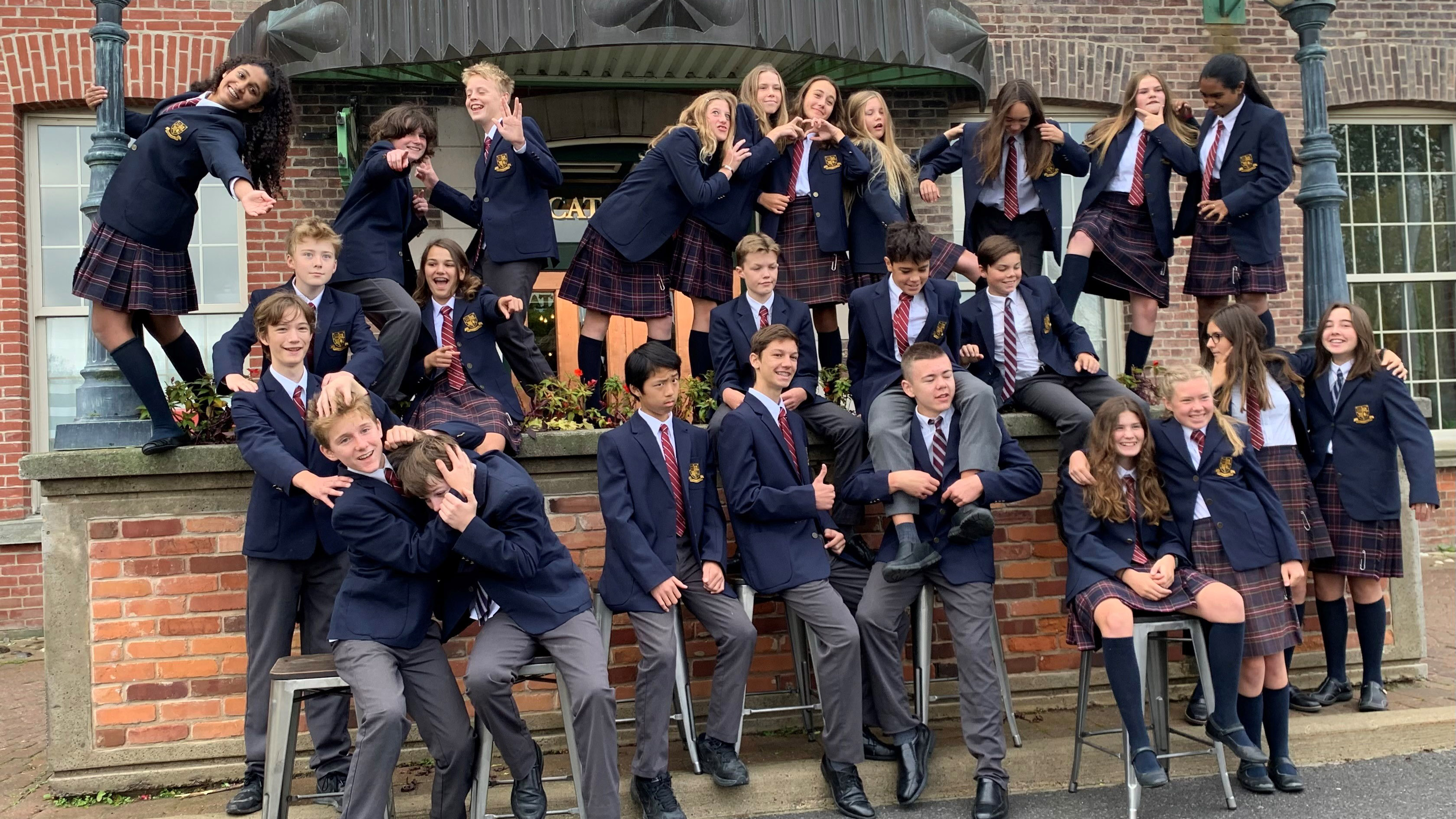 Silly class photo