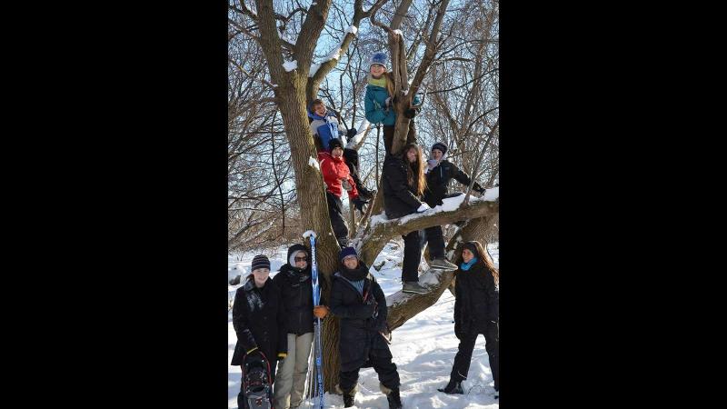 Picture of students outdoors