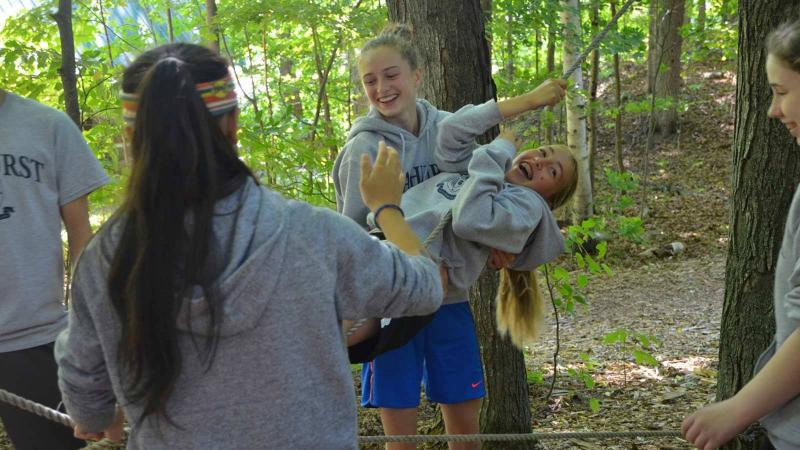 Picture of students outdoors