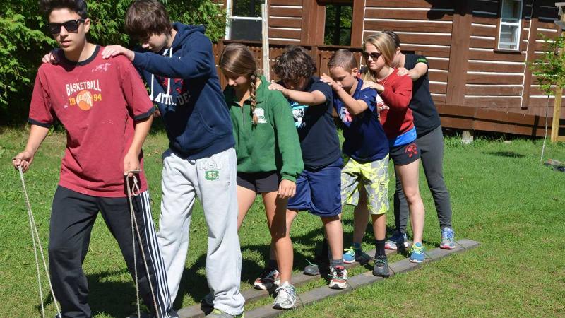 Picture of students outdoors