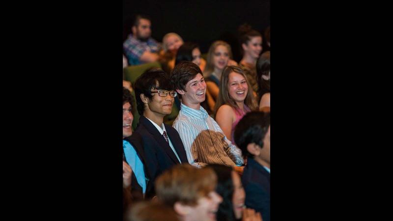 Picture of students smilling