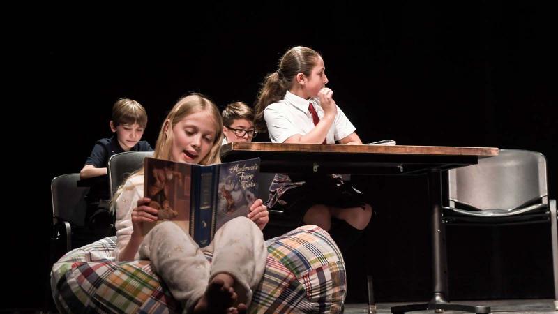 Picture of a student play