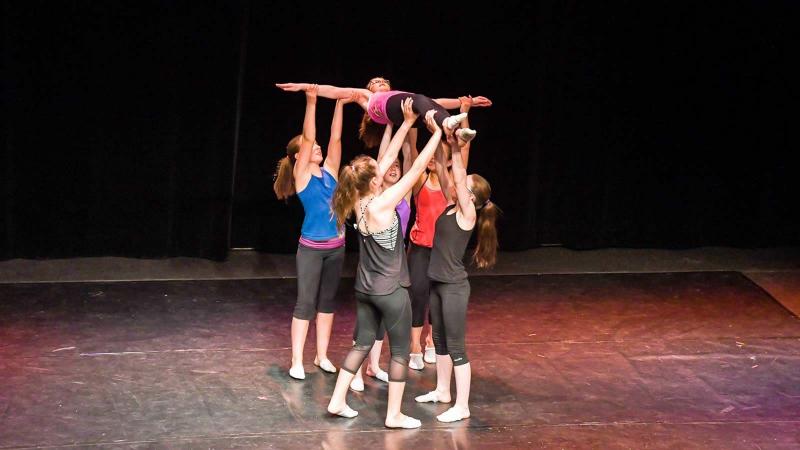 Picture of a student dance show